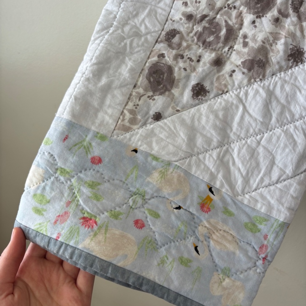 Hand Stitched Baby Quilt - Picture 6 of 12